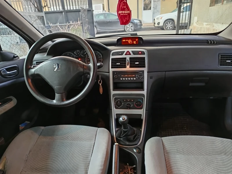 Peugeot 307 1.6HDI, снимка 8 - Автомобили и джипове - 49027845