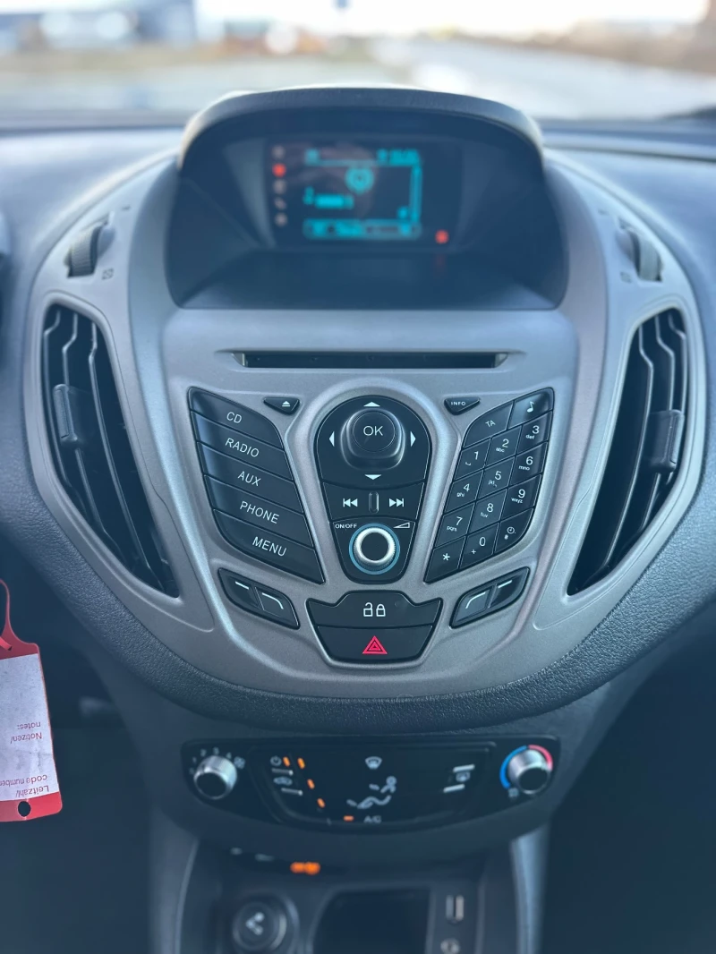 Ford Courier 1.5TDCi/75кс/Германия/Климатик/2бр Странични Врати, снимка 11 - Автомобили и джипове - 52815735