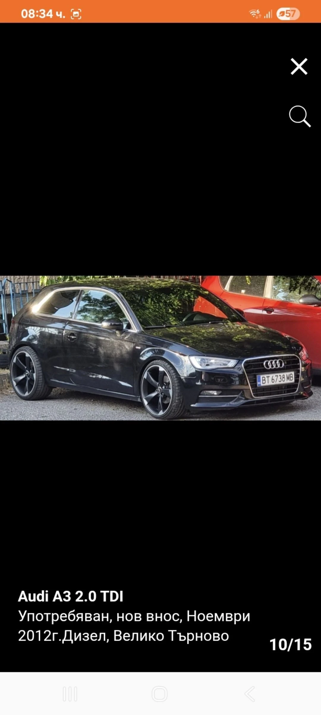 Audi A3 Audi A3 2.0TDI, 150 �.�., S Line  | Mobile.bg � ����������� 12