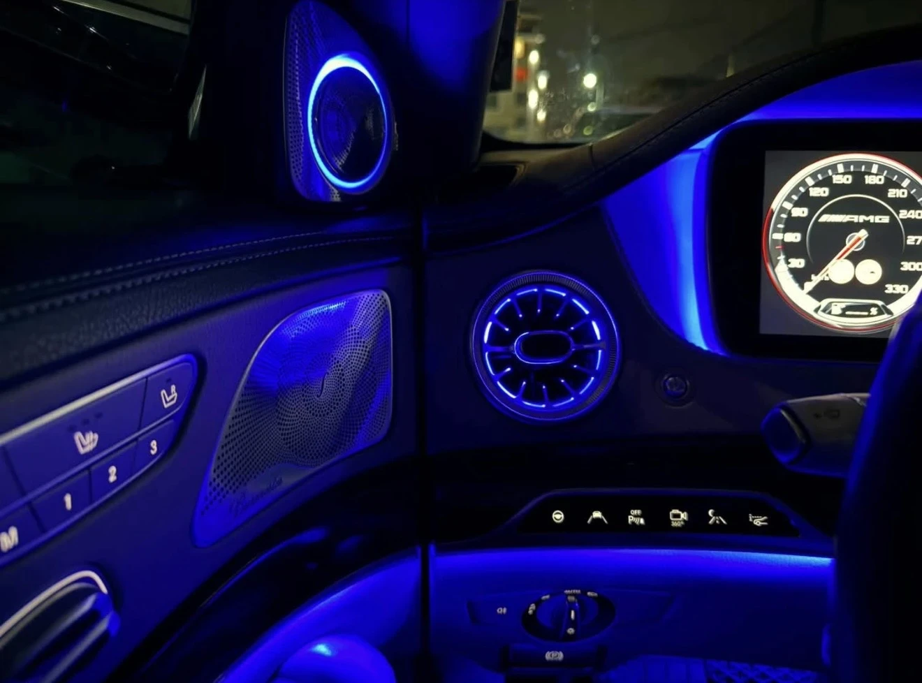 Mercedes-Benz S 350 9G LONG, 3xTV. 4MATIC, снимка 11 - Автомобили и джипове - 54901836