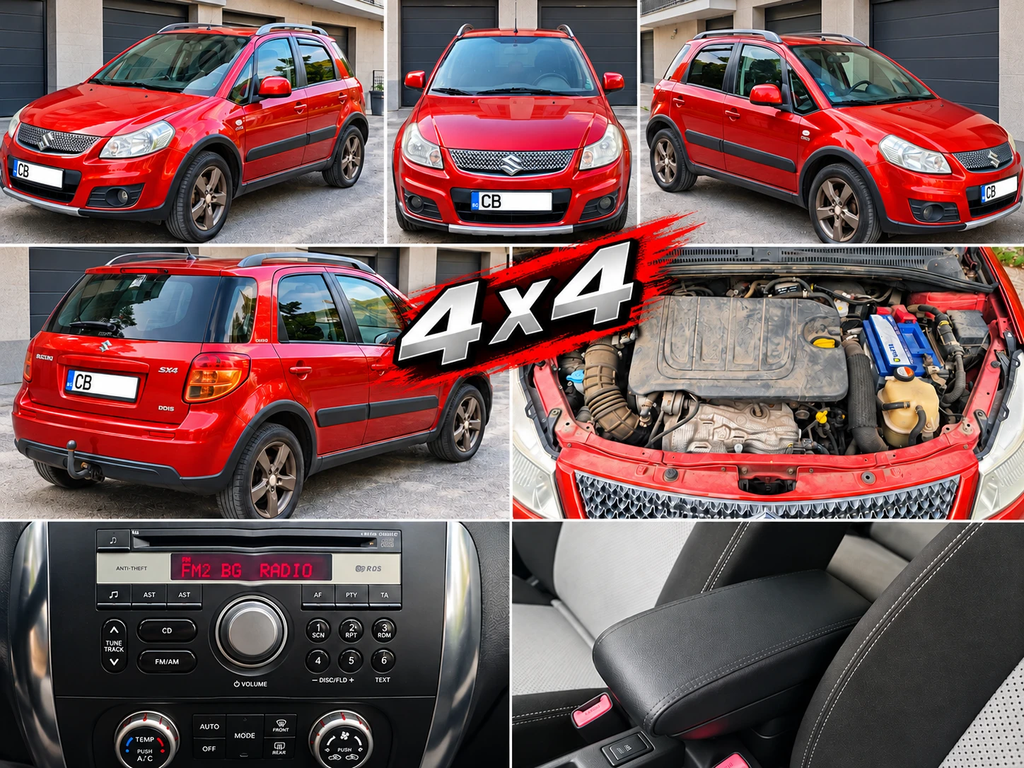 Suzuki SX4  2.0 ddis Limited 4x4 , С Регистрация