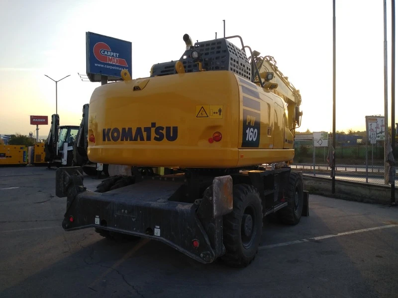 Багер Komatsu PW160, снимка 4 - Индустриална техника - 39764845