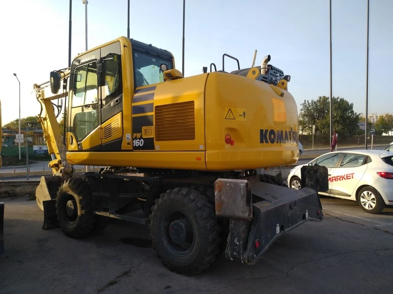 Багер Komatsu PW160, снимка 2 - Индустриална техника - 39764845