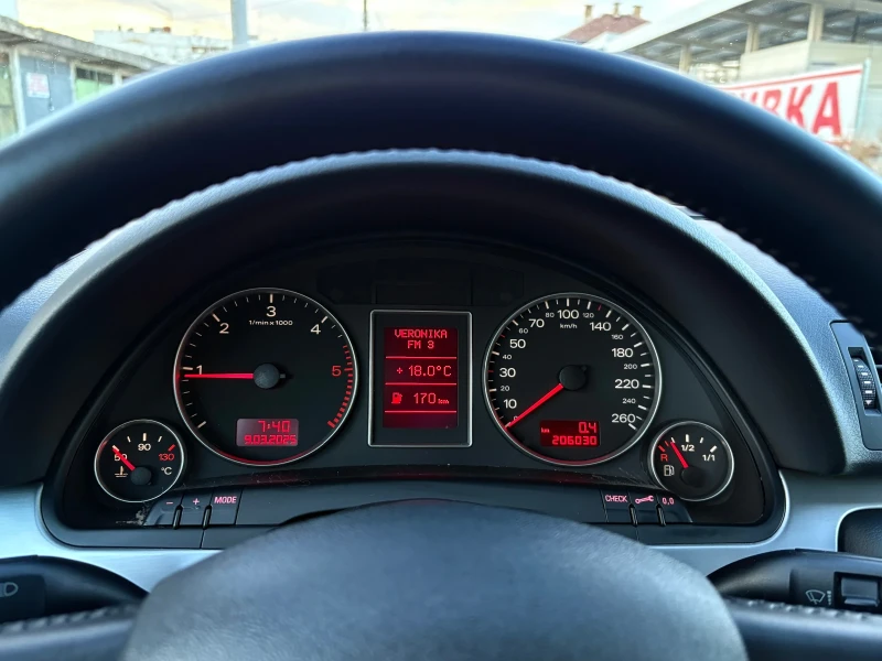 Audi A4 1.9TDI 116к.с. EDITION* 206 000км* , снимка 10 - Автомобили и джипове - 51955272