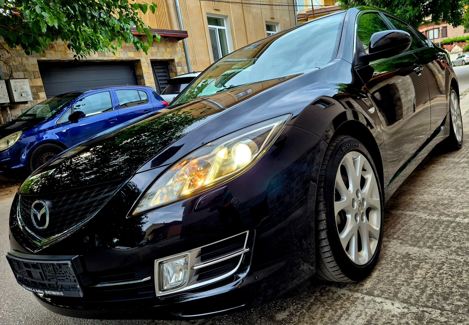 Mazda 6 2.5i-GINZA-LUX-кожа-нави-верига-6speed-japan