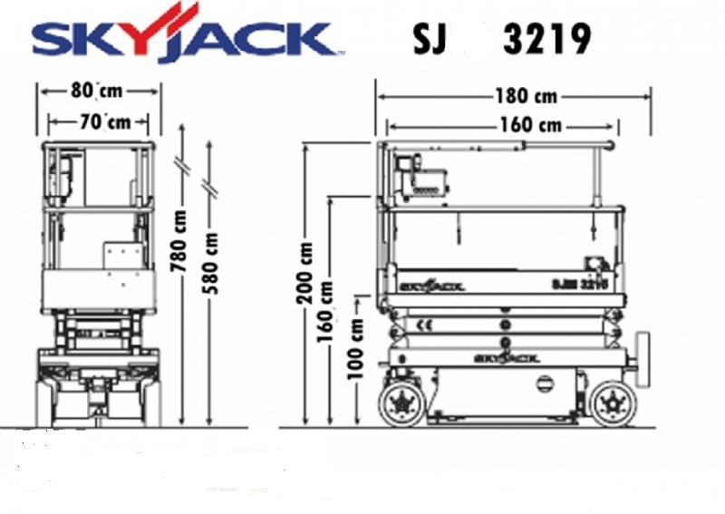 Автовишка Друга марка SKYJACK SJM3219, снимка 16 - Индустриална техника - 25421740