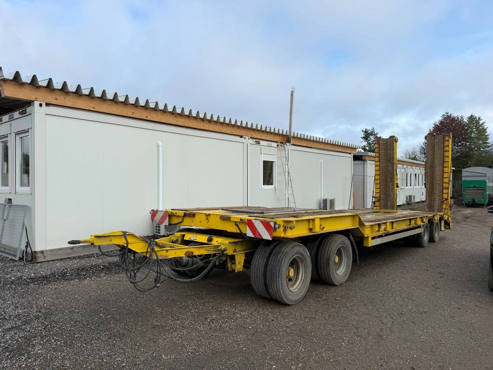 За камион Goldhofer 40-Тона, 4-си, Хидравлични пътеки, Внос, , , , 