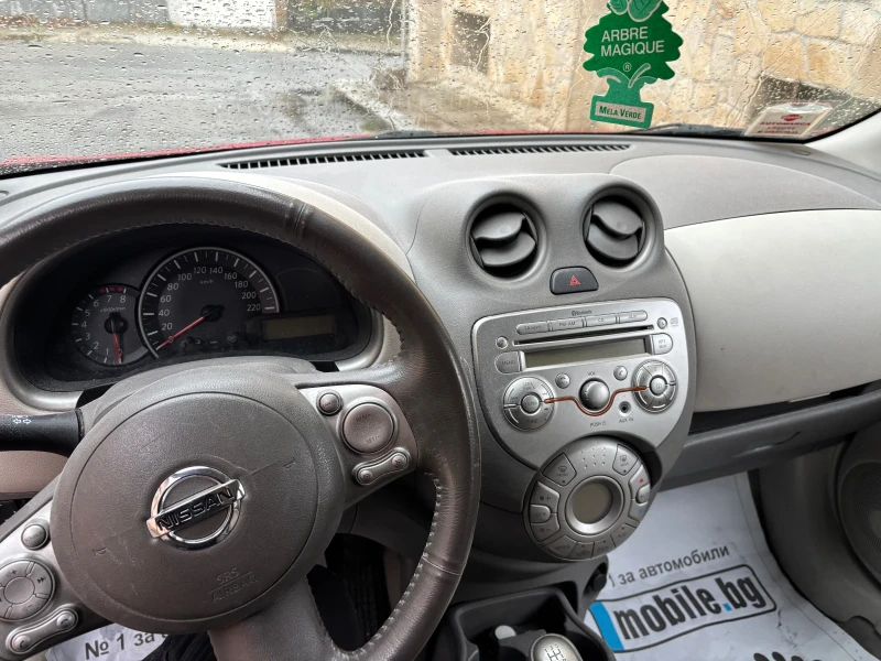 Nissan Micra 1.2i ЕВРО 5, снимка 7 - Автомобили и джипове - 48431530