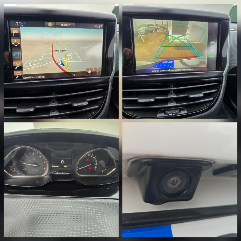Peugeot 2008 FACELIFT * 1.6HDI* EU6 * KAMERA , снимка 13 - Автомобили и джипове - 53369041