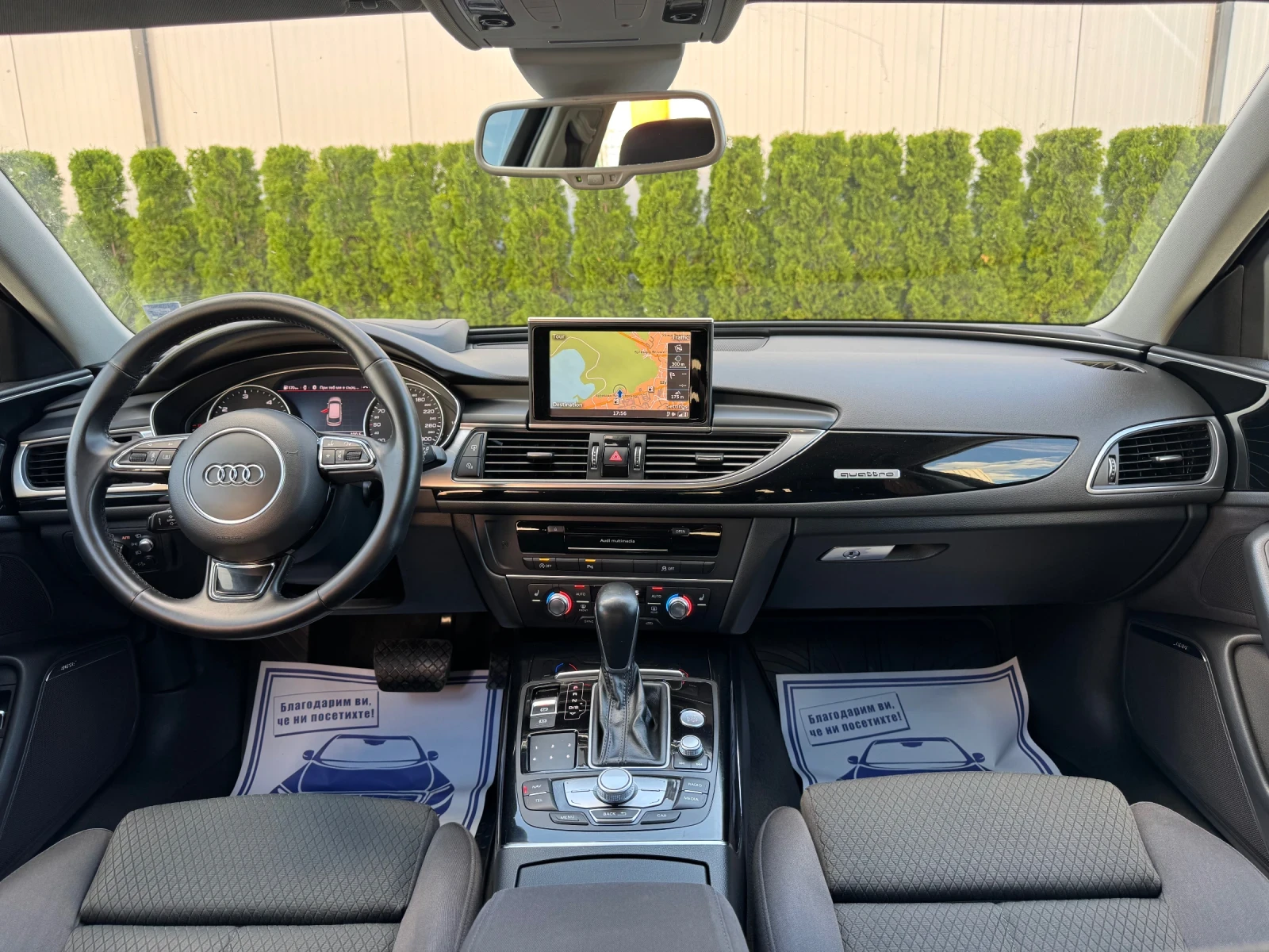 Audi A6 3.0TDI Quattro/S-line/Matrix/Регистриран/Обслужен, снимка 11 - Автомобили и джипове - 54586058