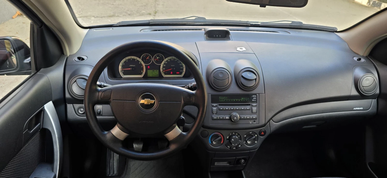Chevrolet Aveo 1.2i, 130х.км, снимка 16 - Автомобили и джипове - 54829889