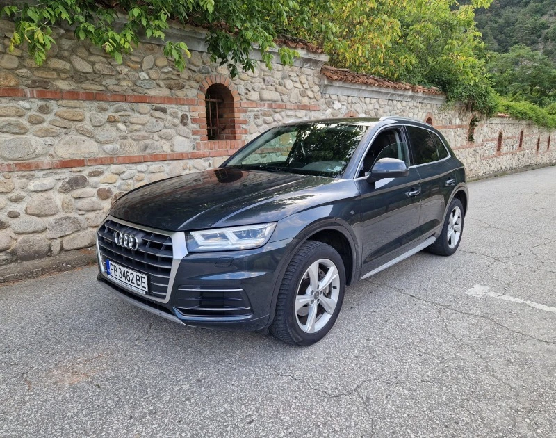 Audi Q5 Най ниска цена, дигитално.табло, лед фарове, 3-зон, снимка 2 - Автомобили и джипове - 45654058