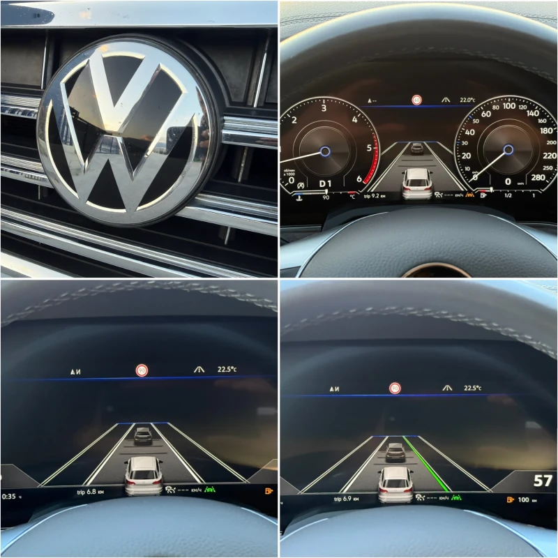 VW Touareg 3.0TDIV6 4MOTION/DIGITAL/DISTRONIC/ПОДГРЕВ/ИСТОРИЯ, снимка 12 - Автомобили и джипове - 53021094