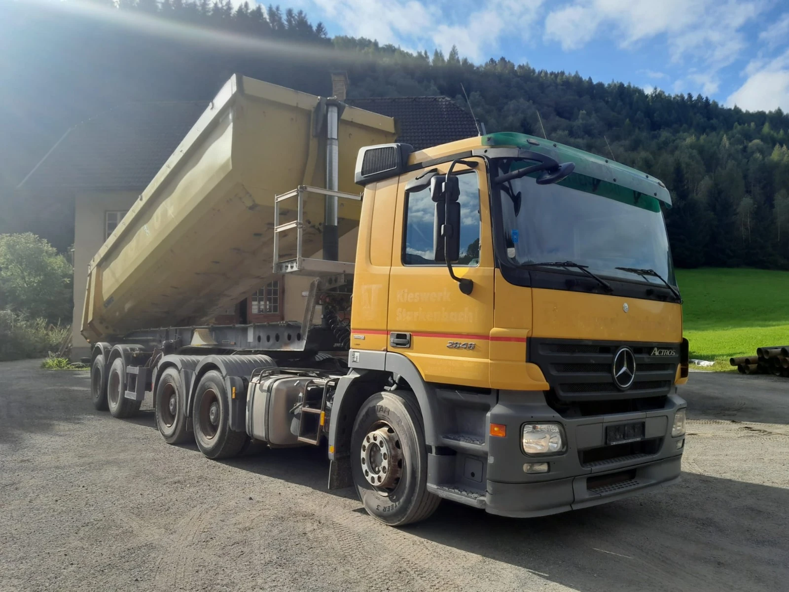 Mercedes-Benz Actros 3351, 6x4, Помпа, Внос, ,  - изображение 2