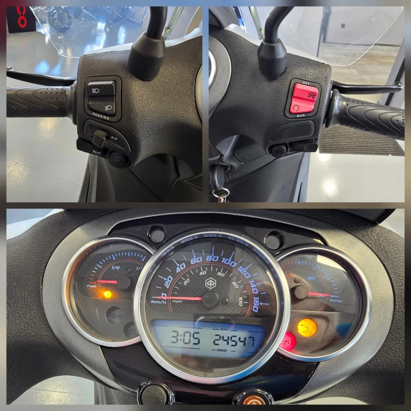 Piaggio Beverly S 300ie, ABS-ASR, 2018г., снимка 12 - Мотоциклети и мототехника - 51271223