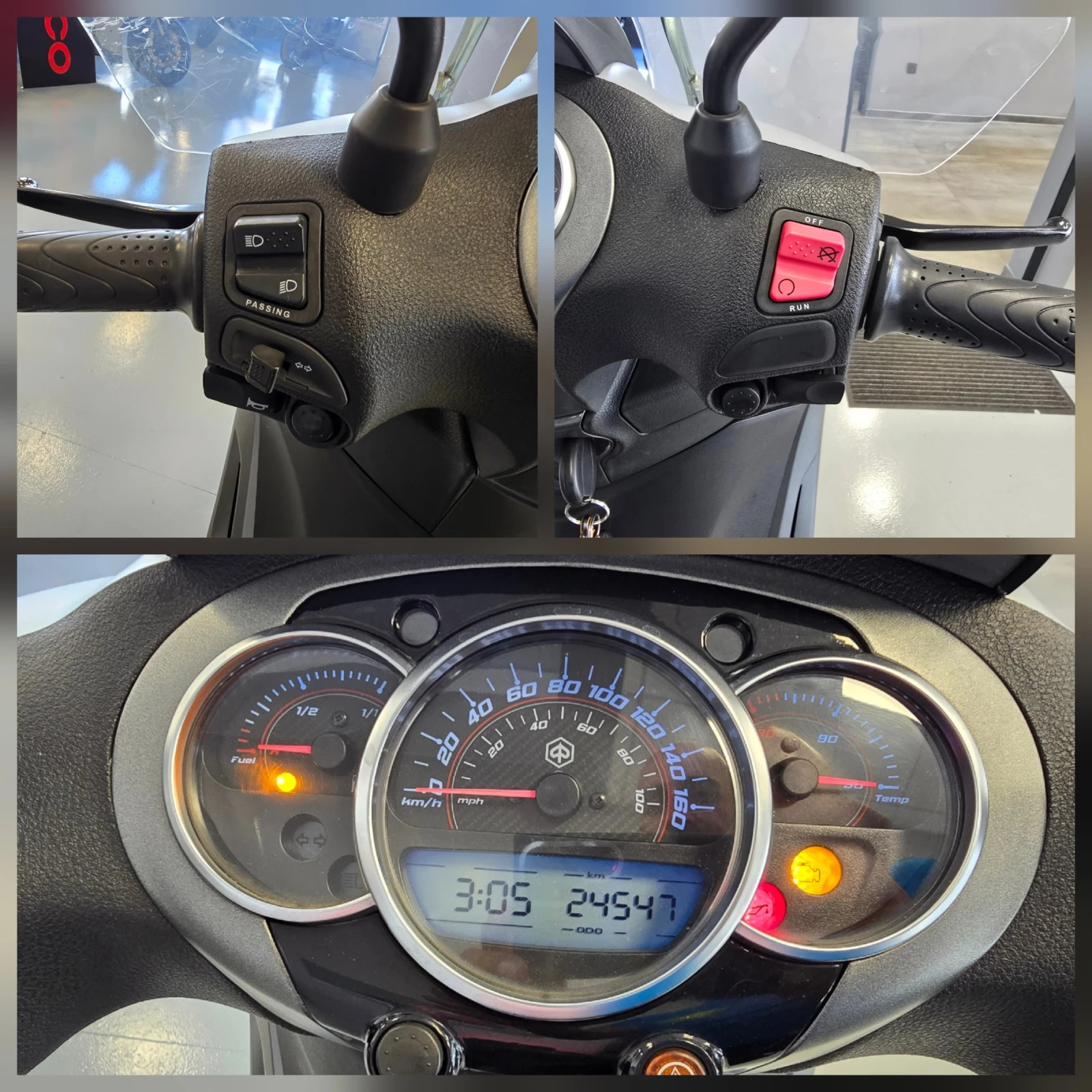 Piaggio Beverly S 300ie, ABS-ASR, 2018. | Mobile.bg   12