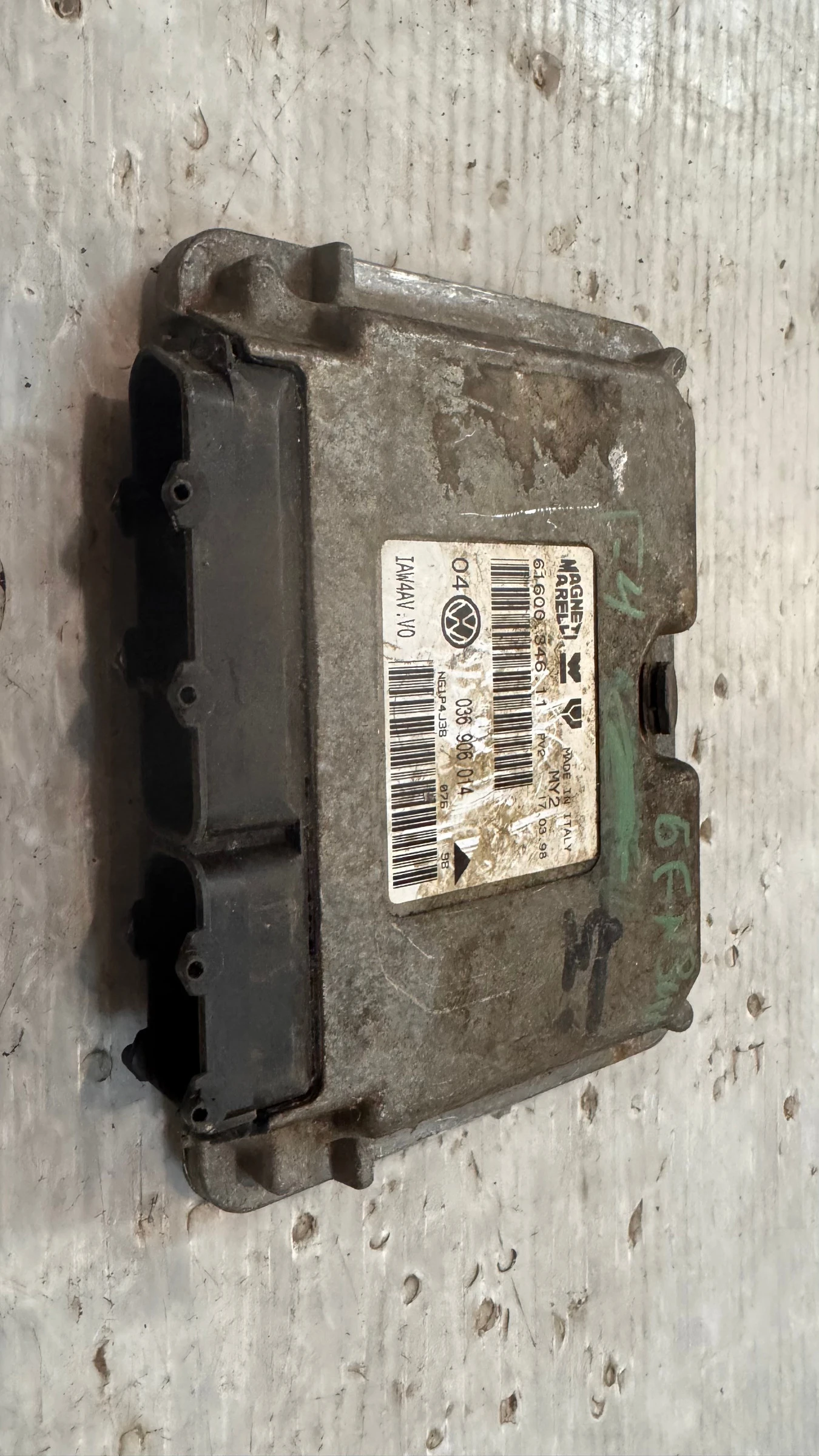    / ECU /    VW Golf - 61600. 346. 11 /  036906014 | Mobile.bg   1