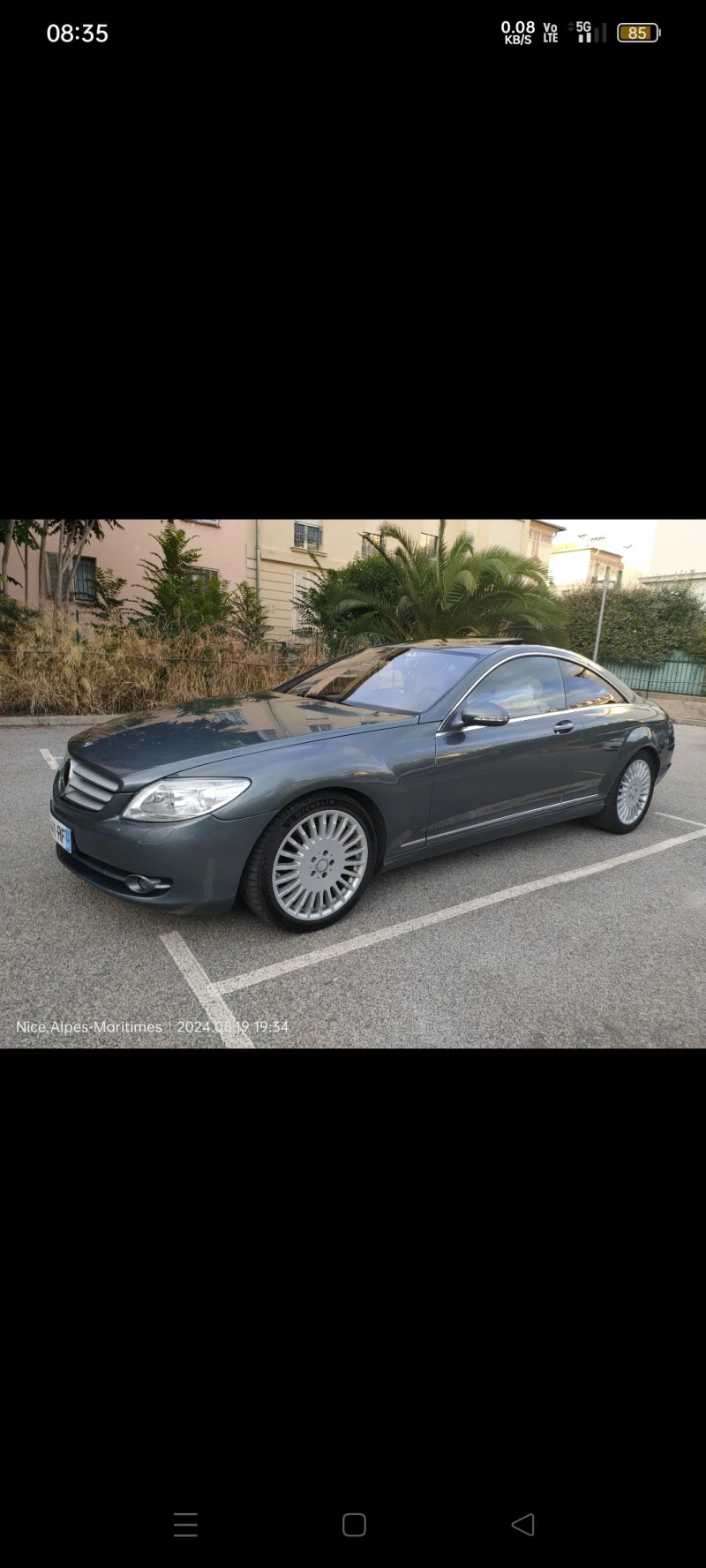 Mercedes-Benz CL 500, снимка 2 - Автомобили и джипове - 47507813