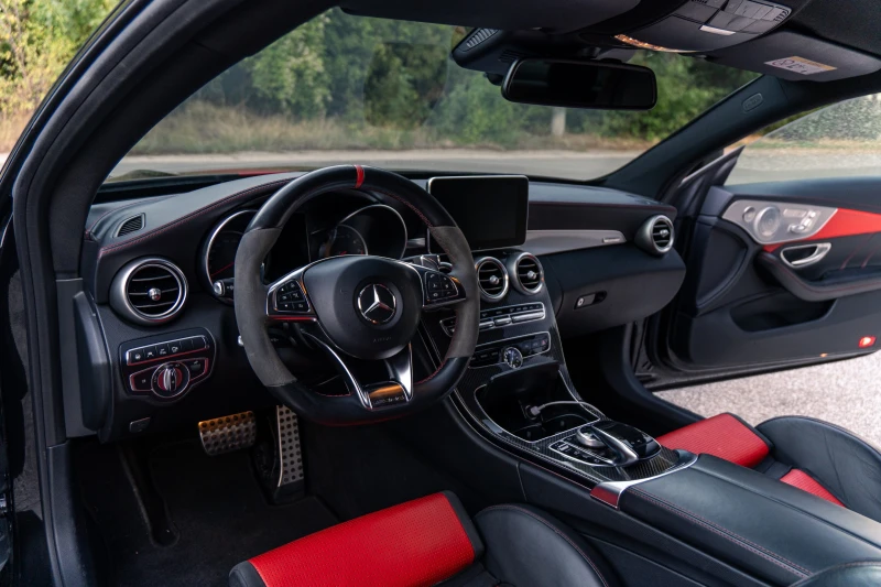 Mercedes-Benz C 63 AMG Edition 1 | Night Package, снимка 9 - Автомобили и джипове - 51823612