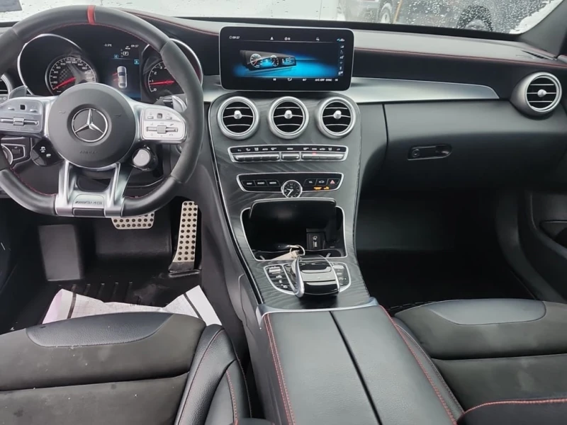 Mercedes-Benz C 43 AMG ДВА КЛЮЧА| BURMESTER| CARFAX| БЕЗ ПЪРВОНАЧАЛНА ВНО, снимка 10 - Автомобили и джипове - 53361421