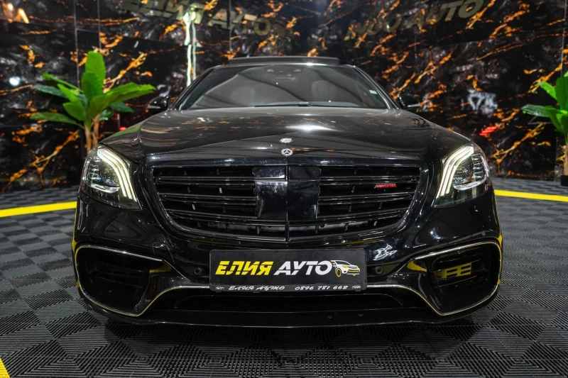 Mercedes-Benz S 450 I LONG FACELIFT AMG LINE ПАНО ЛИЗИНГ 100%, снимка 3 - Автомобили и джипове - 53394358