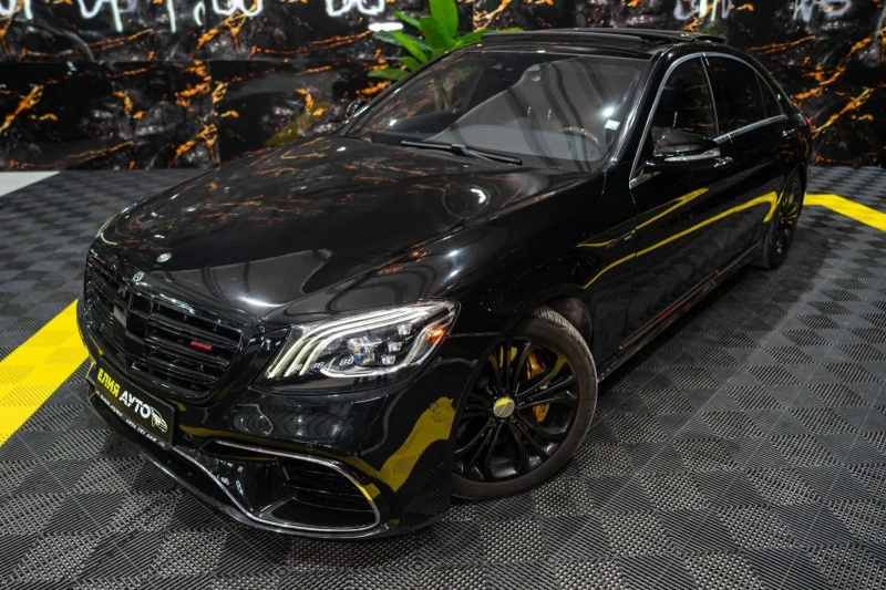 Mercedes-Benz S 450 I LONG FACELIFT AMG LINE ПАНО ЛИЗИНГ 100%, снимка 2 - Автомобили и джипове - 53394358