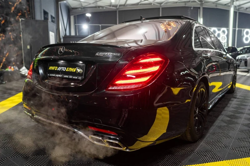 Mercedes-Benz S 450 I LONG FACELIFT AMG LINE ПАНО ЛИЗИНГ 100%, снимка 9 - Автомобили и джипове - 53394358