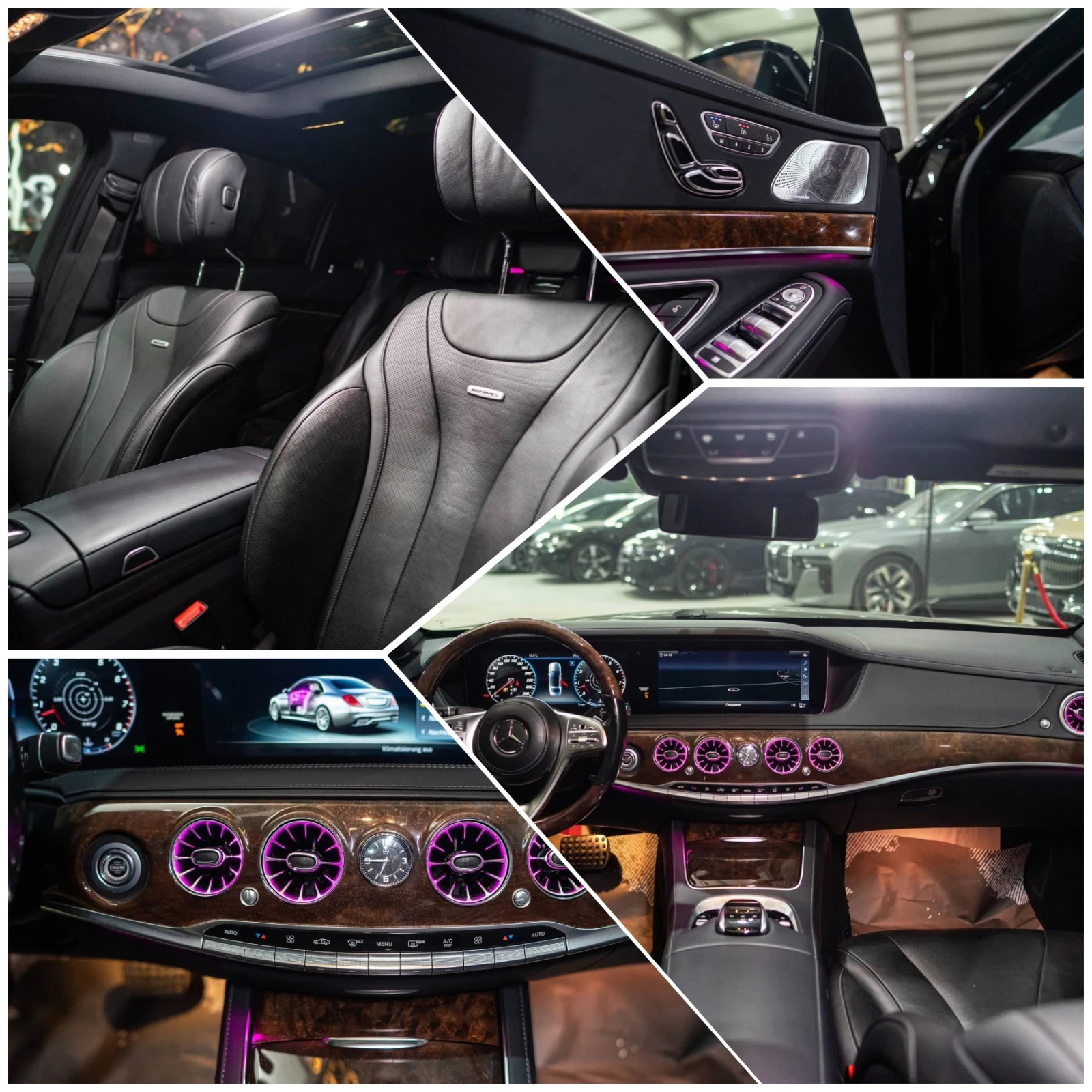 Mercedes-Benz S 450 I LONG FACELIFT AMG LINE ���� ������ 100% | Mobile.bg � ����������� 16