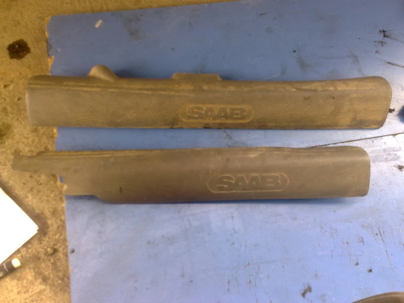 пластмасов декоративен вътрешен праг (ляв) за Сааб 9-3 02г. 