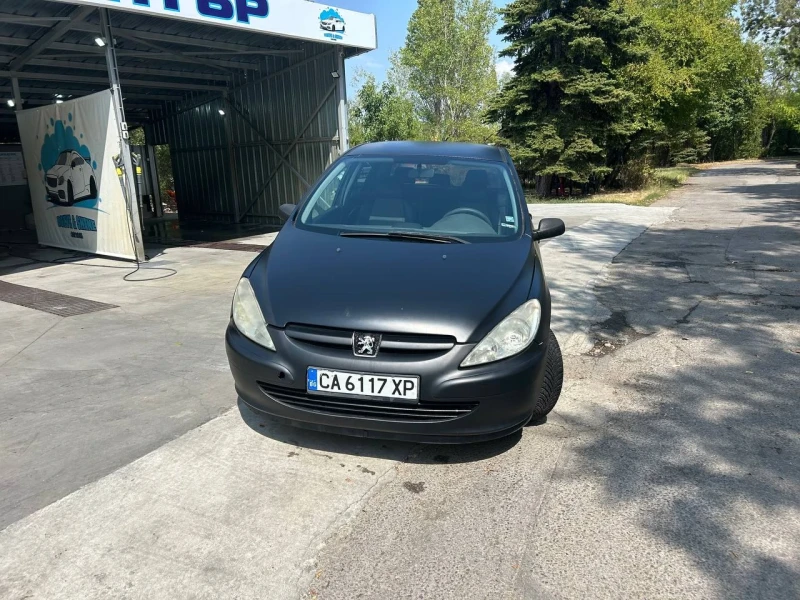 Peugeot 307 Пежо 307 1.6 бензин ЧЕРЕН МАТ FULL, снимка 1 - Автомобили и джипове - 47058003