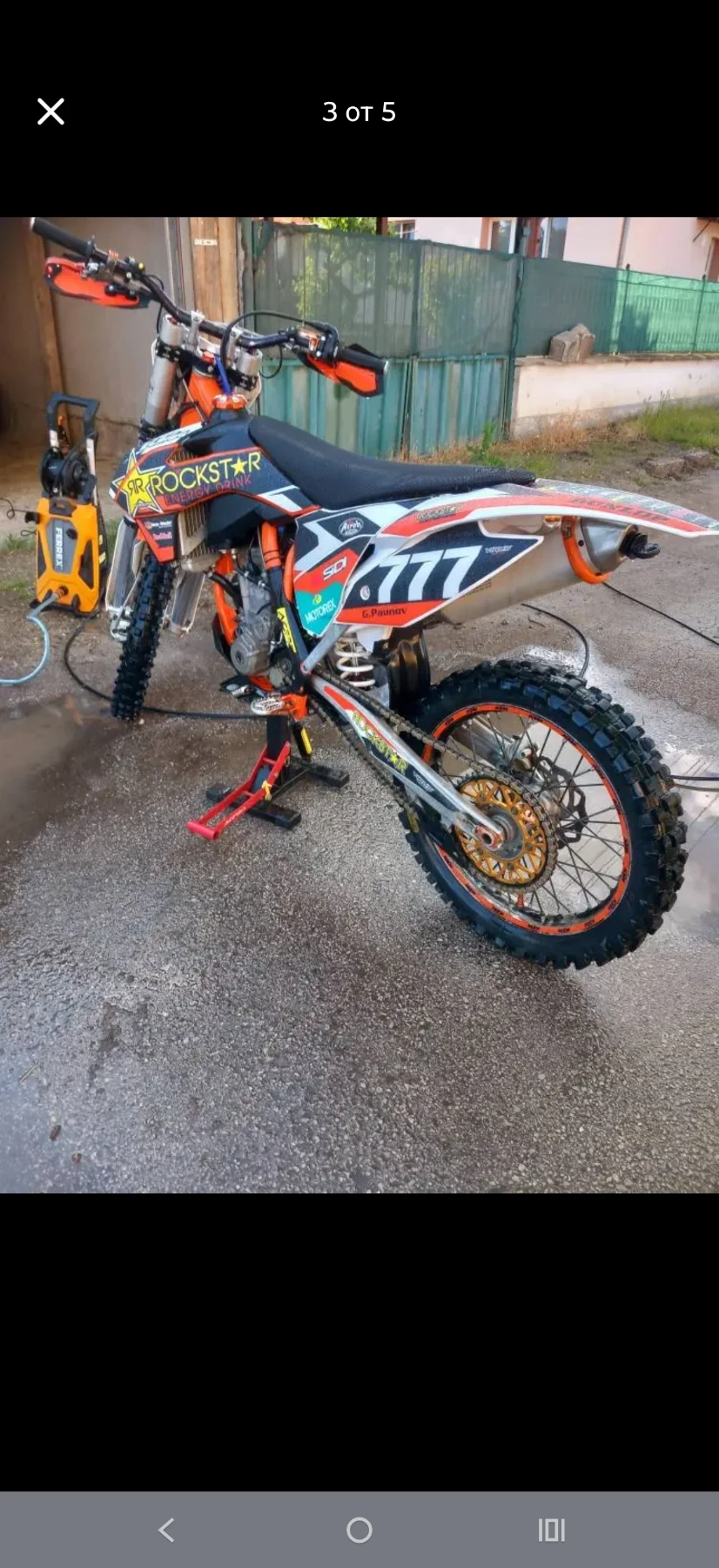 Ktm SX-F, снимка 3 - Мотоциклети и мототехника - 55016382