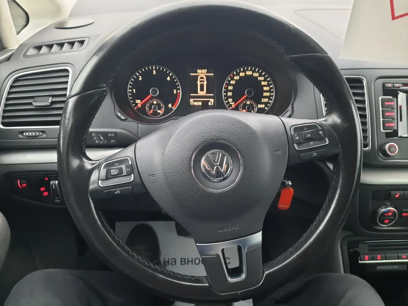 VW Sharan 2.0TDI 140 коня, снимка 9 - Автомобили и джипове - 48551791