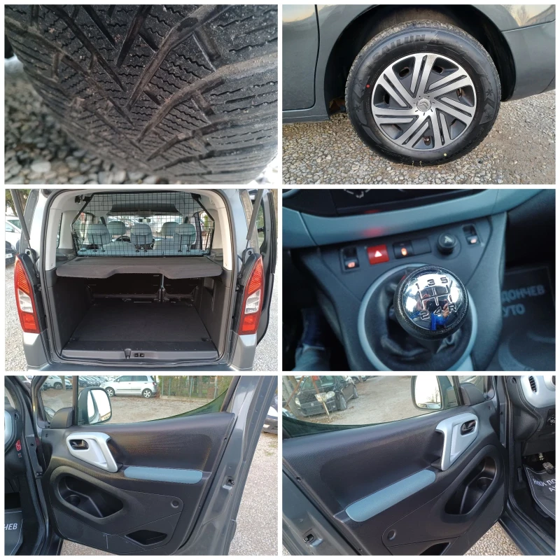 Citroen Berlingo 1.6-92HDI FACELIFT!! EURO5! LED! PODGREV SEDALKI!, снимка 15 - Автомобили и джипове - 52851609