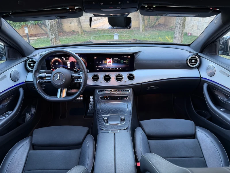 Mercedes-Benz E 220 cdi/AMG/Multibeam/360/Widescreen/Keyless/9G, снимка 9 - Автомобили и джипове - 53044654