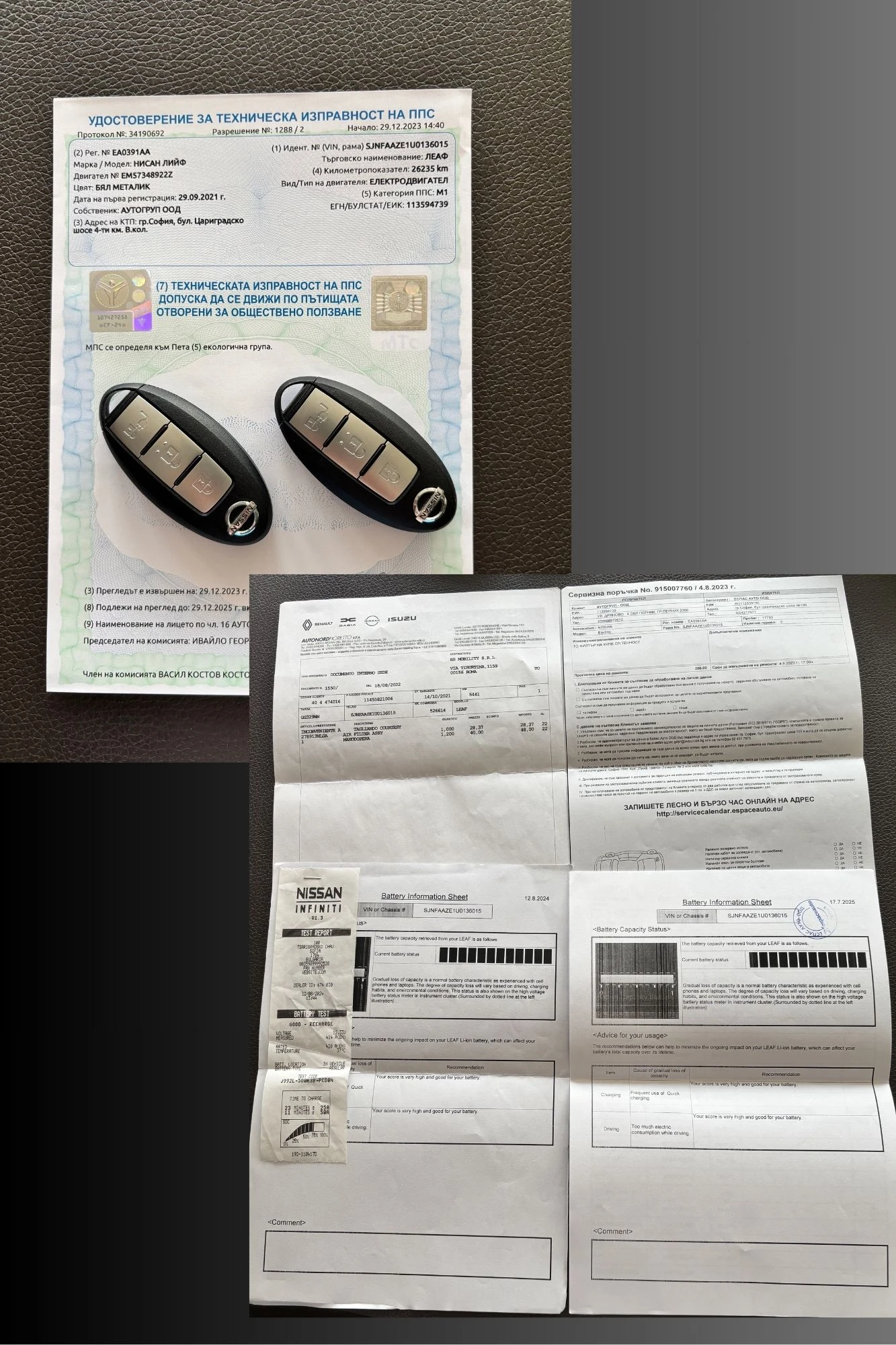 Nissan Leaf  TEKNA+  360*  | Mobile.bg   17