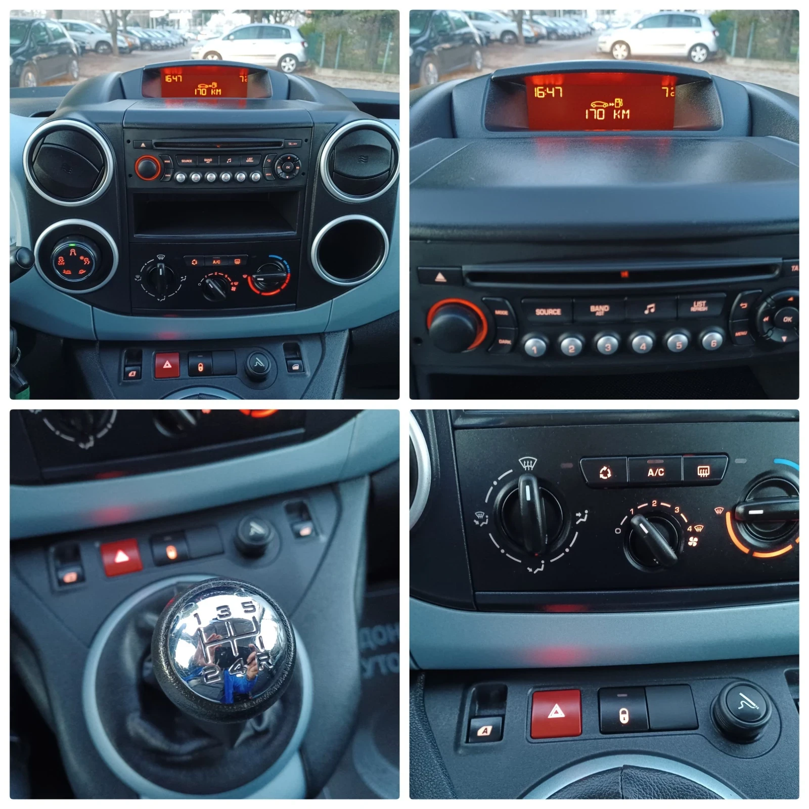 Citroen Berlingo 1.6-92HDI FACELIFT!! EURO5! LED! PODGREV SEDALKI! | Mobile.bg � ����������� 13