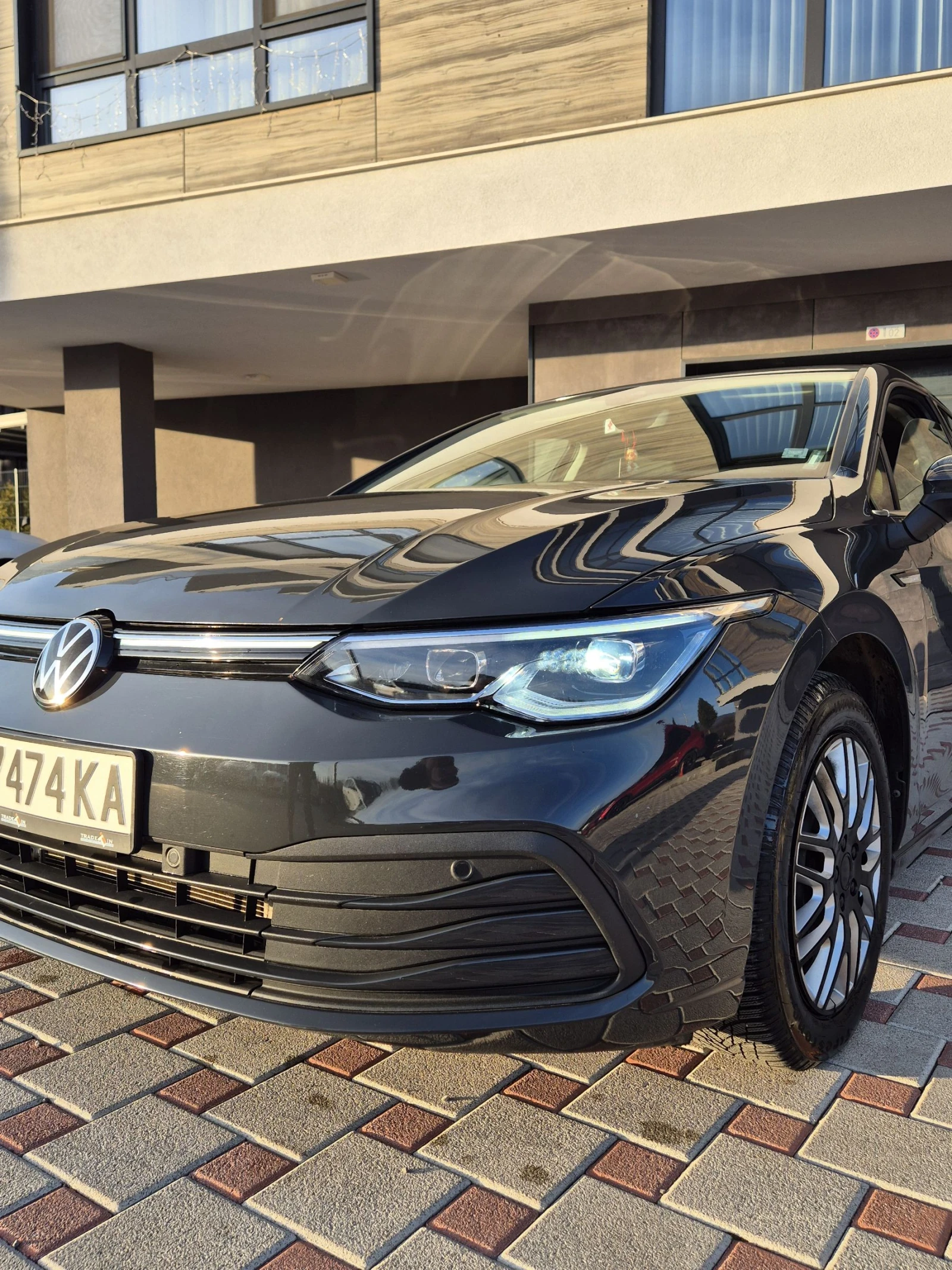 VW Golf 8 2. 0 TDI DSG   150 к. с. | 76 000 км | Много екс, снимка 2 - Автомобили и джипове - 53783479