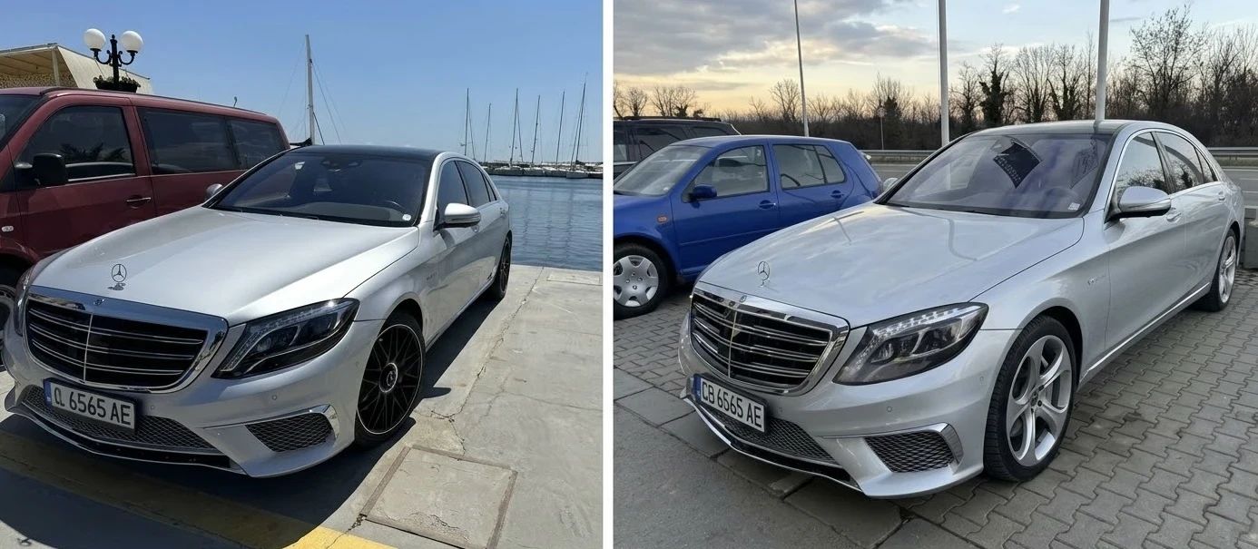 Mercedes-Benz S 500 S65 AMG 530 hp 3xTv