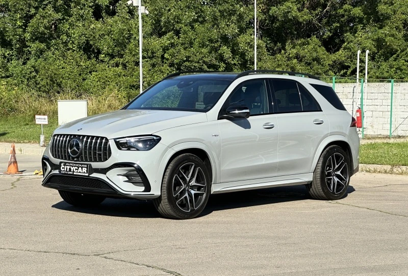 Mercedes-Benz GLE 53 4MATIC / AMG/ FACELIFT/ NIGHT/ PANO/ BURM/ 360/ HEAD UP/ , снимка 3 - Автомобили и джипове - 46754630