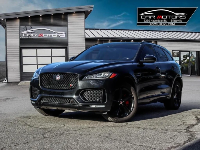 Jaguar F-PACE * S | AWD | SUPERCHARGED | PANO ROOF | MERIDIAN | 