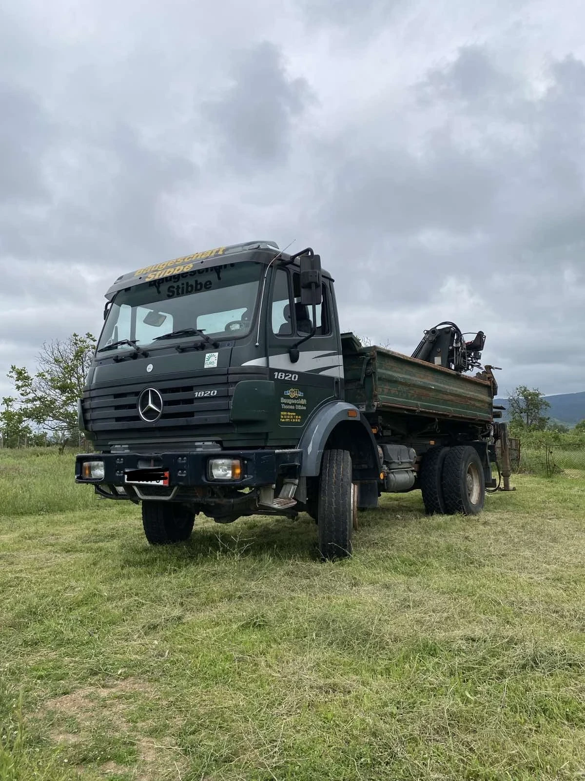 Mercedes-Benz 1822 Mercedes-Benz 1820, 4x4 + нови гуми