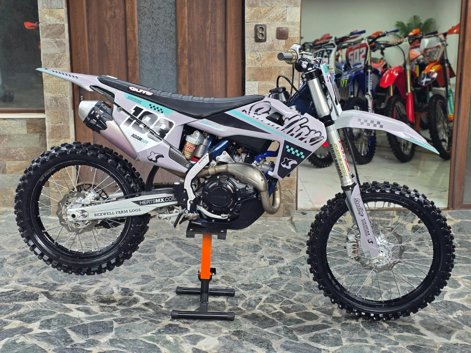 Husqvarna FC 450* ЛИЗИНГ* СТАРТЕР, снимка 3 - Мотоциклети и мототехника - 55390082