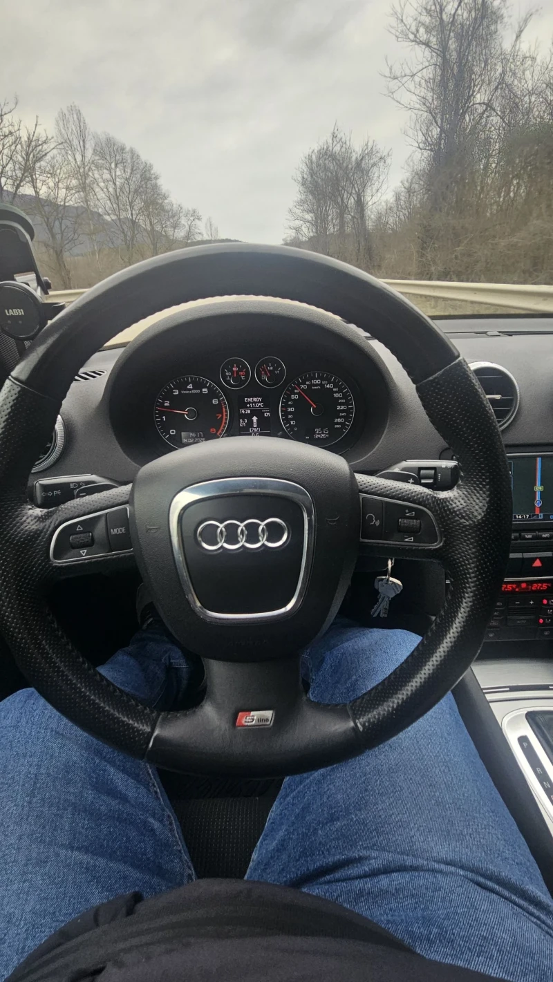 Audi A3 1.8T  3xS Line, снимка 10 - Автомобили и джипове - 53476236