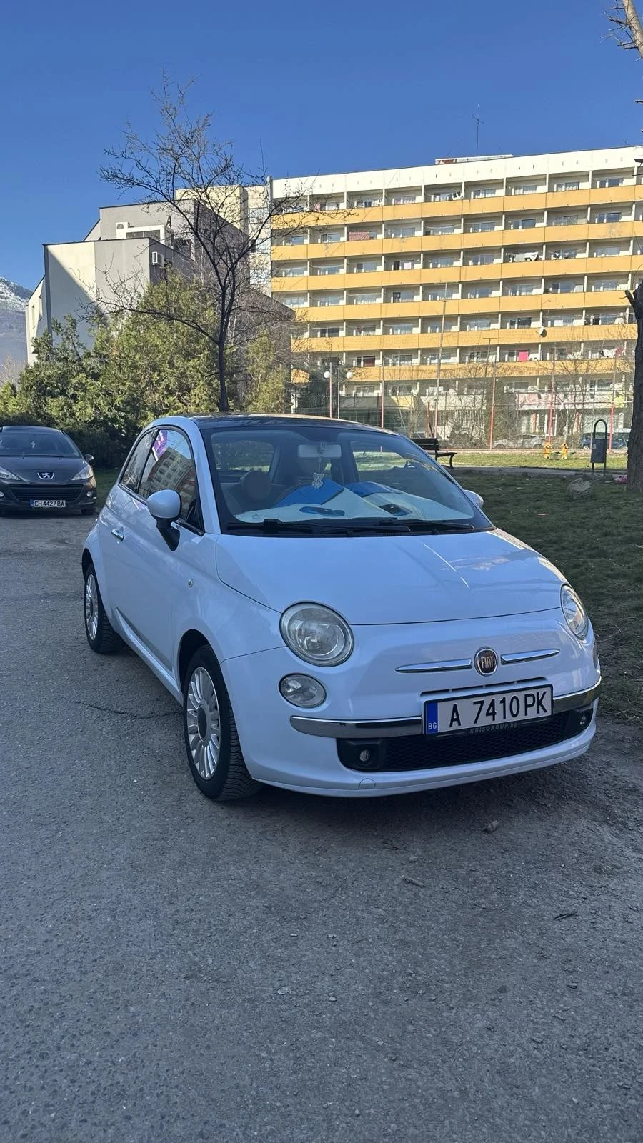 Fiat 500 1.2 АВТОМАТИК, снимка 4 - Автомобили и джипове - 55412015