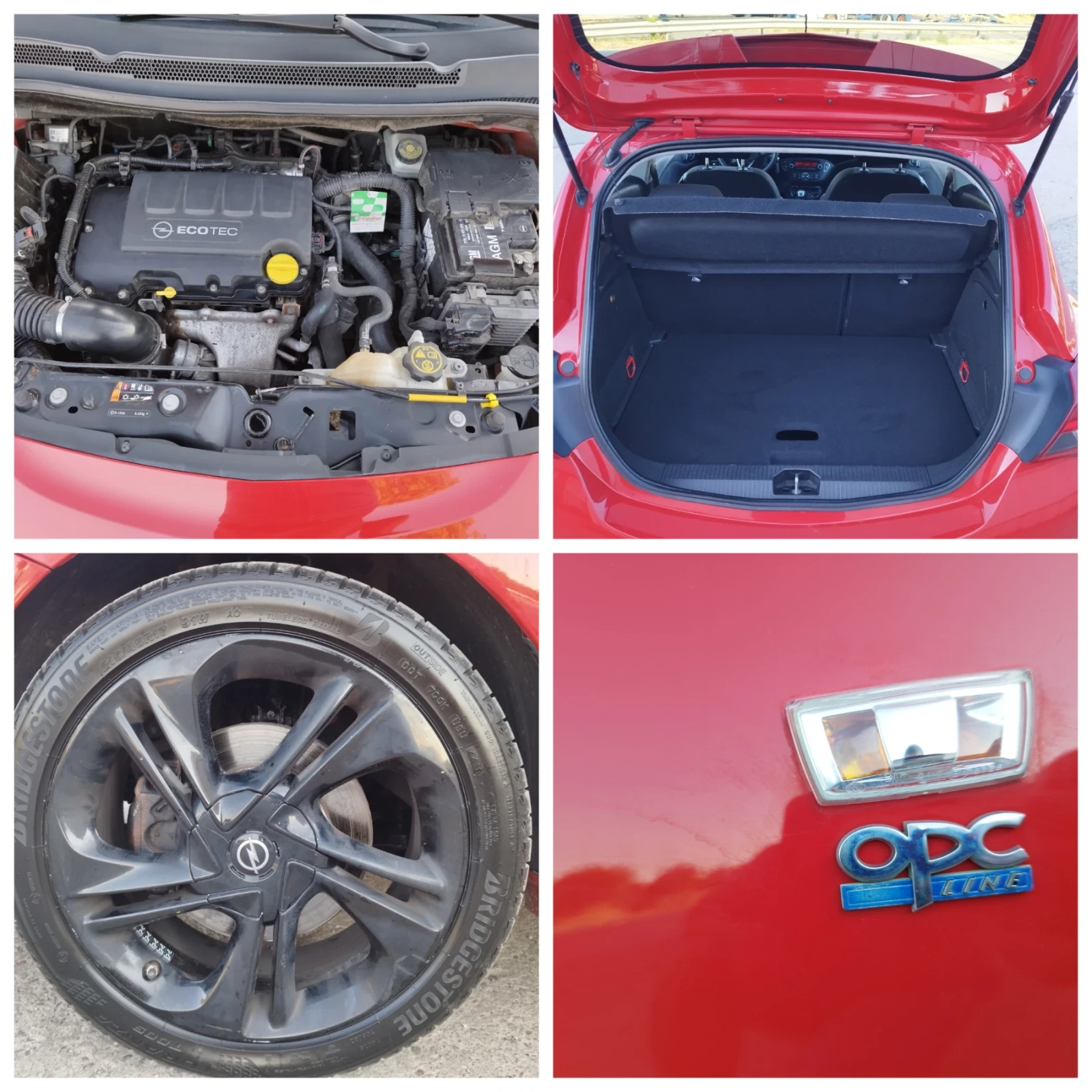 Opel Corsa 1.4i OPC Line Euro 6b, снимка 17 - Автомобили и джипове - 55652115