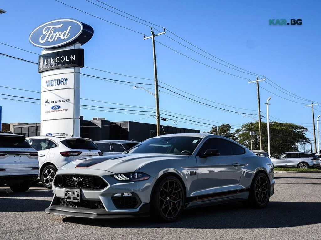 Ford Mustang Mustang Mach 1 Fastback * АвтоКредит * (ЦЕНА ДО БГ