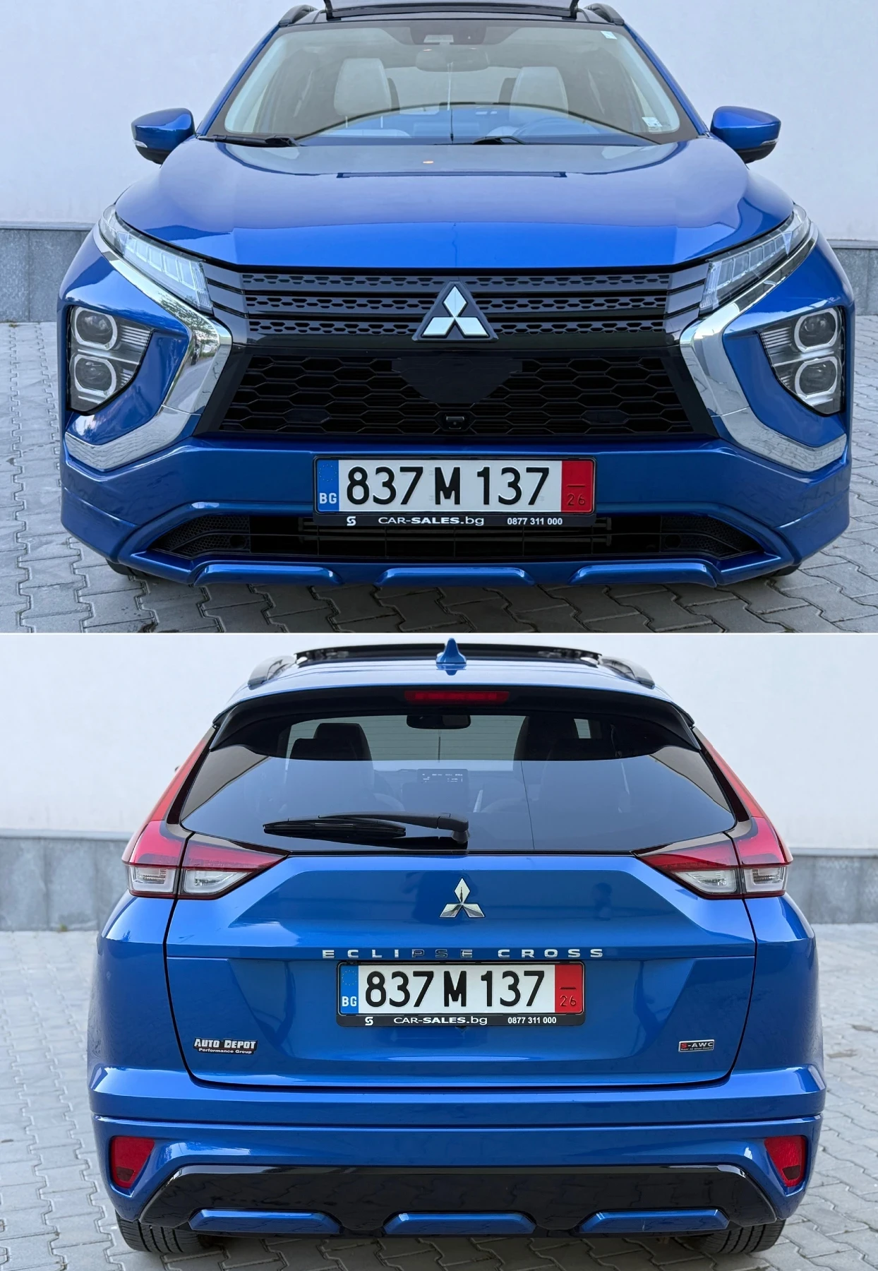 Mitsubishi Eclipse Cross 1.5T GT* 360камери* Дистроник* Keyless* , снимка 7 - Автомобили и джипове - 54444587