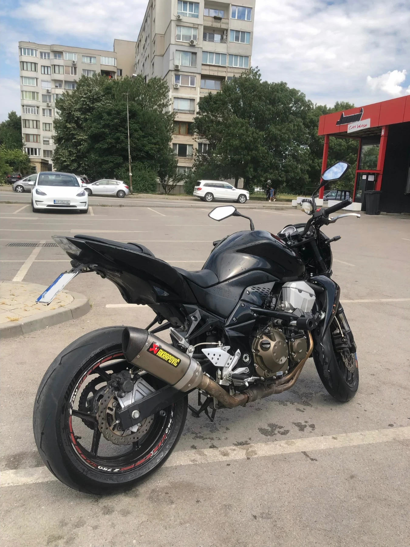 Kawasaki Z 750 Akrapovic, снимка 5 - Мотоциклети и мототехника - 55298071