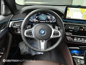 BMW 530E M SPORT* КОЖА* ПОДГРЕВ* ОБДУХВ* HEADUP* 360* PANO, снимка 13