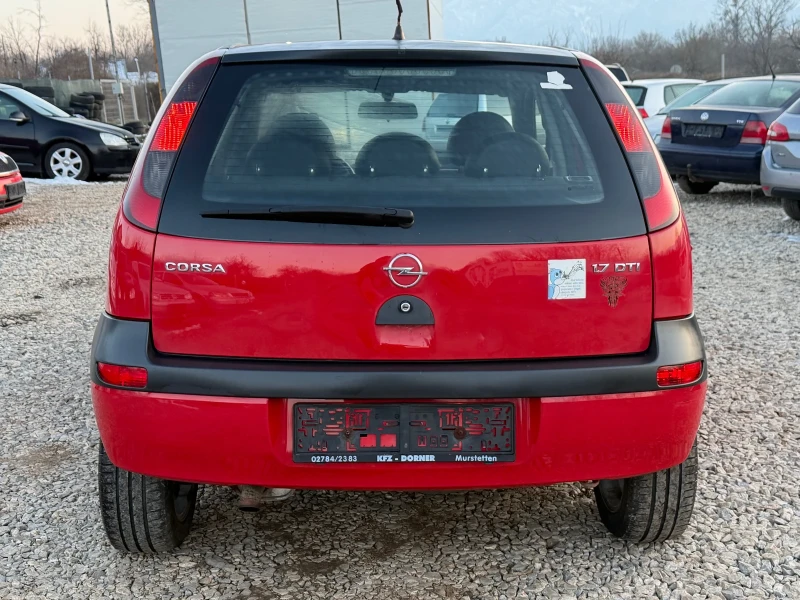 Opel Corsa 1.7 DTI, снимка 6 - Автомобили и джипове - 53169646